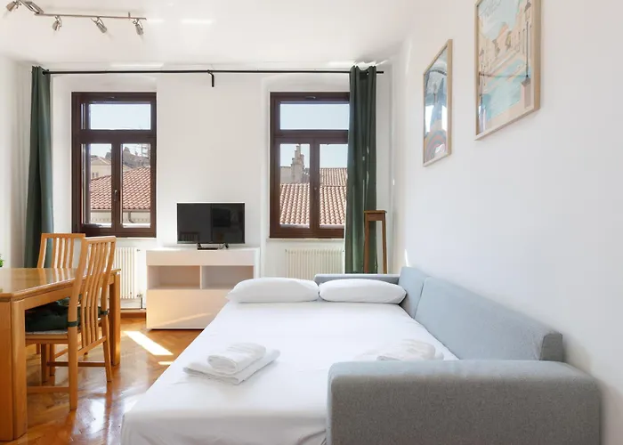 아파트 Vecellio, Rustico In Centro A 트리에스테